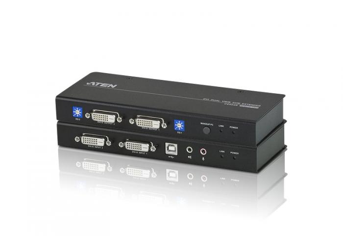 DVI USB KVM УДЛИНИТЕЛИ CE610