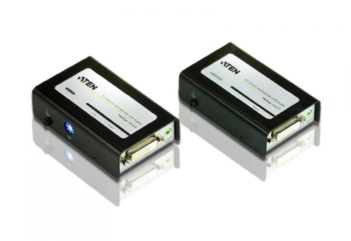 DVI Dual Link удлинитель VE602 с поддержкой звука