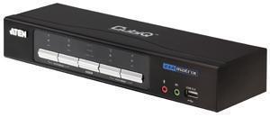Первый в отрасли 2x4 DVI-HDMI Матричный KVMP™ Переключатель ATEN CM0264