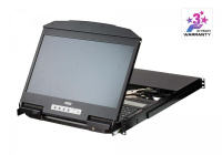 4 Портовый переключатель с KVM консолью ATEN CL3884NW-ATA-RG