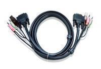 DVI KVM кабель ATEN 2L-7D02UI