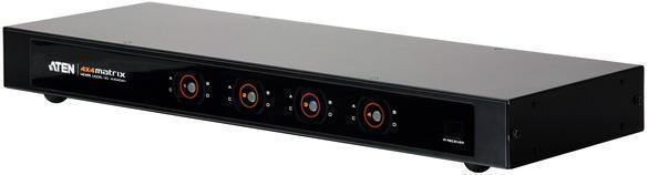 Компания ATEN сегодня объявила о новой модели матричных  HDMI переключателей VM0404H