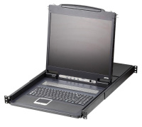 16 Портовый переключатель с KVM консолью ATEN CL1316N-ATA-RG