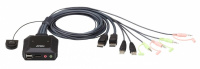 2 Портовый KVM переключатель ATEN CS22DP-AT