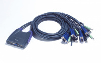 4 Портовый KVM переключатель ATEN CS64US-AT