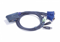 2 Портовый KVM переключатель ATEN CS62US-AT