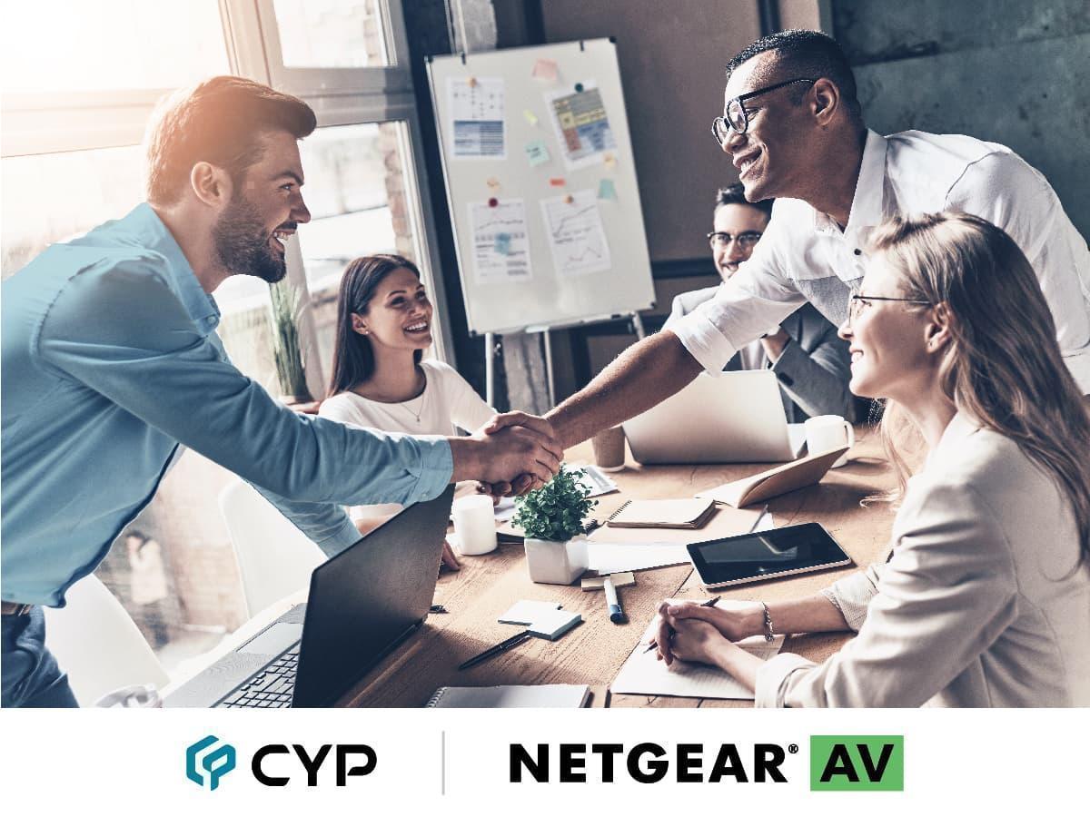 Стратегическое партнерство: CYP и NETGEAR сотрудничают для создания ультрасовременного решения AV over IP