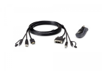 USB-DVI-D KVM кабель ATEN 2L-7D02DHX2