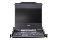 8 портовый переключатель с KVM консолью ATEN CL5708MW-ATA-RG