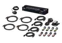 4 Портовый KVM переключатель ATEN CS1924A-AT-G