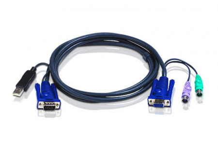 VGA KVM кабель ATEN 2L-5502UP