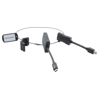 Комплект из переходников и зажима для кабеля Kramer AD-RING-1