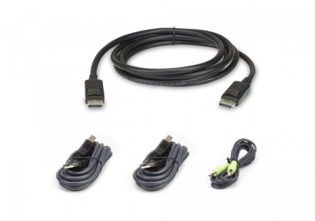 USB-DisplayPort KVM кабель ATEN 2L-7D02UDPX4