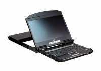 4 Портовый переключатель с KVM консолью ATEN CL3884NW-ATA-RG