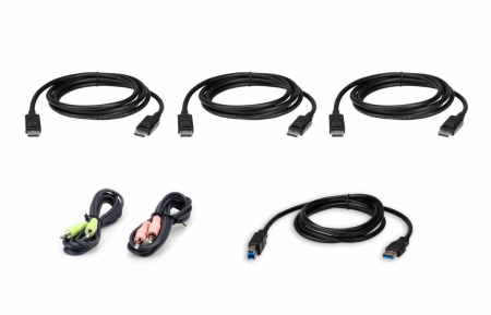 USB-DisplayPort KVM кабель ATEN 2L-7D02UDPX6