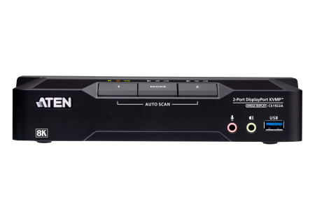 2 Портовый KVM переключатель ATEN CS1922A-AT-G