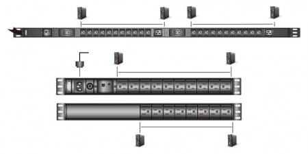 Блок распределения питания ATEN PE0218SG-AT-G