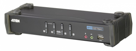 4 Портовый KVM переключатель ATEN CS1764A-AT-G