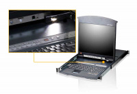 16 Портовый переключатель с KVM консолью ATEN KL1516AN-AXA-RG