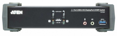 2 Портовый KVM переключатель ATEN CS1922-AT-G