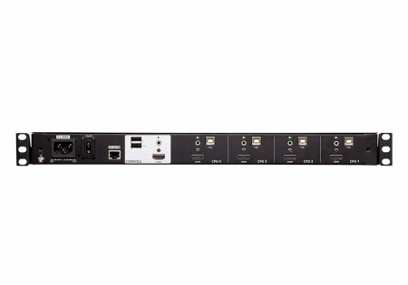 4 Портовый переключатель с KVM консолью ATEN CL3884NW-ATA-RG