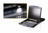 8 Портовый переключатель с KVM консолью ATEN CL5808N-ATA-RG