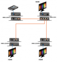 Разветвитель TNTv MMS-222H