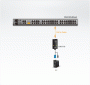 USB, VGA KVM адаптер ATEN KA7170-AX