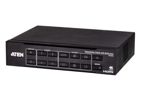 4x2 Презентационный матричный коммутатор ATEN VP2420-AT-G