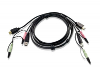 HDMI KVM кабель ATEN 2L-7D02UH