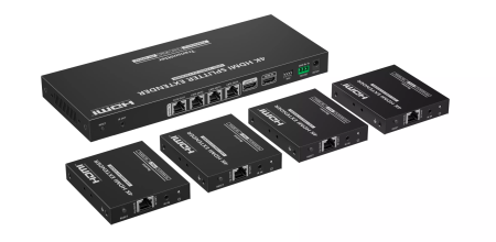 Разветвитель-удлинитель HDMI LENKENG LKV824P-N