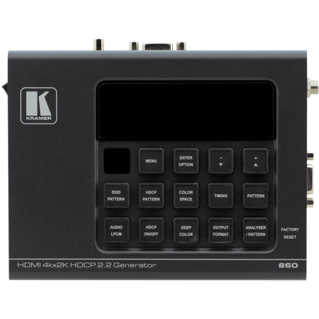HDMI генератор анализатор сигнала Kramer 860