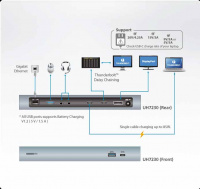 Thunderbolt 3 многопортовая док-станция ATEN UH7230-AT-G