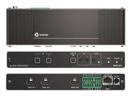 Коммутатор/автокоммутатор 2х1 HDMI Kramer SWT3-21-H