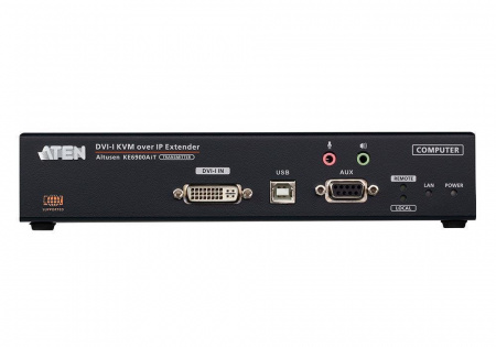 DVI-I KVM передатчик ATEN KE6900AiT-AX-G