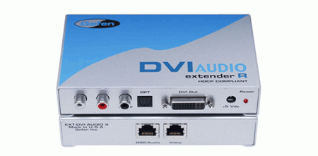 DVI удлинитель по витой паре Gefen EXT-DVI-AUDIO-CAT5