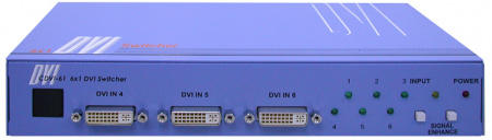 6 Портовый DVI коммутатор Cypress CDVI-61