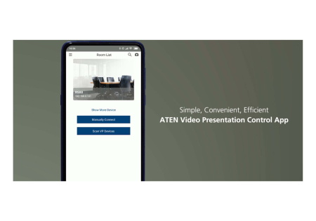 Мобильное приложение ATEN Video Presentation Control App