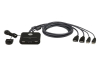 2 Портовый KVM переключатель ATEN CS22HF-AT