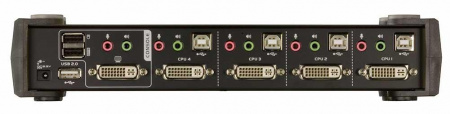 4 Портовый KVM переключатель ATEN CS1764A-AT-G