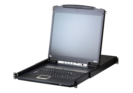 8 Портовый переключатель с KVM консолью ATEN CL5708N-ATA-RG