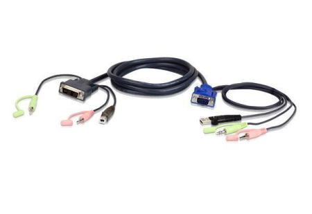 VGA KVM кабель ATEN 2L-7DX3U