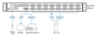 KVM консоль с переключателем ATEN CL5716MW / CL5716MW-ATA-RG