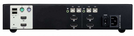 2 Портовый защищенный KVM переключатель ATEN CS1142DP-AT-G