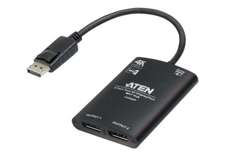 2 Портовый концентратор DisplayPort True 4K ATEN VS92DP-AT