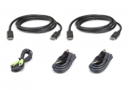USB-DisplayPort KVM кабель ATEN 2L-7D03UDPX5