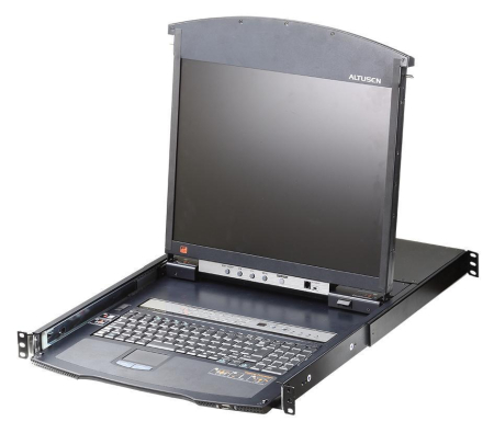 16 Портовый переключатель с KVM консолью ATEN KL1516AiN-AXA-RG
